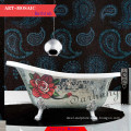 noble style mosaic rose acrylic bathtub